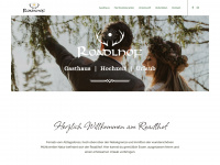 roadlhof.at Webseite Vorschau