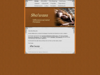 shawaza-tanz.de Webseite Vorschau