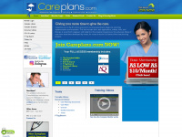 careplans.com Webseite Vorschau