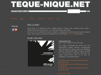 teque-nique.net Webseite Vorschau
