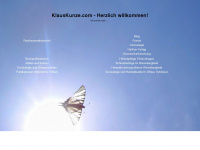 klauskunze.com Webseite Vorschau
