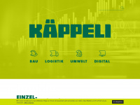 kaeppeli.ch Webseite Vorschau