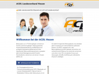acdl.de Webseite Vorschau