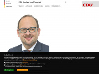cdu-neuwied.de Webseite Vorschau