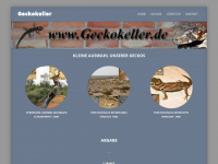 geckokeller.de Webseite Vorschau