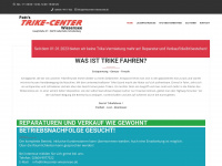 trikecenter-wiesensee.de Webseite Vorschau
