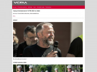 vcfm.ch Webseite Vorschau