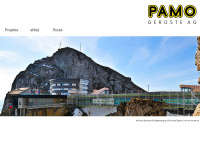 pamo.ch Webseite Vorschau