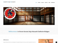 karate-musashi-dalheim.de Webseite Vorschau