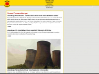 atomstopp.at Webseite Vorschau