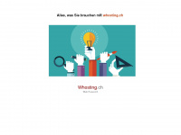 whosting.ch Webseite Vorschau