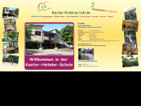 kantor-helmke-schule.de Webseite Vorschau