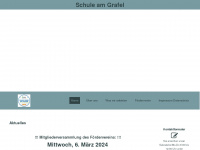 schule-am-grafel.de Webseite Vorschau
