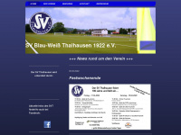 sv-thalhausen.de Webseite Vorschau