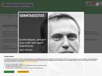 cdu-coswig.de Webseite Vorschau