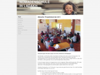 nomadenschule.ch Webseite Vorschau