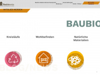 baubio.ch Webseite Vorschau