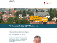 cdu-marienborn.de Webseite Vorschau