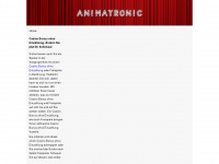 the-animatronic.de Webseite Vorschau