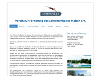foerderverein-schwimmbad-malsch.de Webseite Vorschau