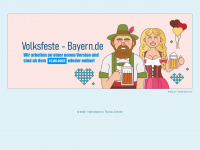 volksfeste-bayern.de Webseite Vorschau