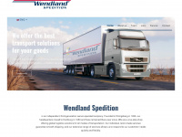 wendland-international.com Webseite Vorschau