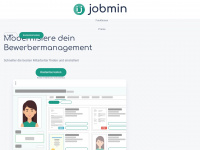 jobmin.de Webseite Vorschau