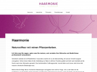 haar-monie.ch Webseite Vorschau