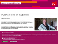frauen-union-heiligenhaus.de Webseite Vorschau