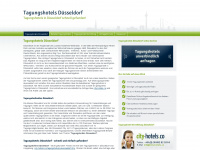 tagungshotels-duesseldorf.com Webseite Vorschau