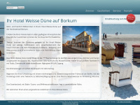 hotel-auf-borkum.de Webseite Vorschau