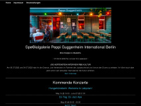 peppi-guggenheim.de Webseite Vorschau