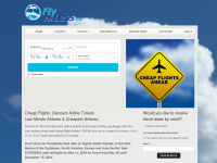 flyforless.ca Webseite Vorschau