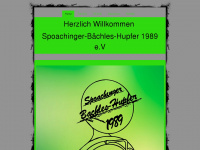 spoachinger-baechles-hupfer.de Webseite Vorschau