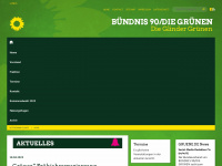 gruene-glinde.de Webseite Vorschau