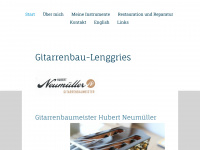 gitarrenbau-lenggries.de Webseite Vorschau