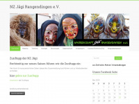 narrenzunft-rangendingen.de Webseite Vorschau