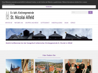 st-nicolai-alfeld.de Webseite Vorschau