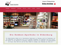 dobben-apotheke.de Webseite Vorschau