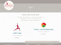 yoga-gestalten.de Webseite Vorschau