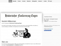fanfarenzug-engen.de Webseite Vorschau