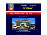 feuerwehr-bornhausen.de Webseite Vorschau