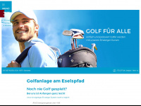 golf-eselspfad.de Webseite Vorschau