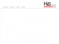 hs-montagen.de Webseite Vorschau