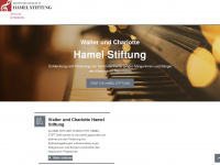 hamel-stiftung.de Webseite Vorschau