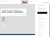 fleischerei-riedel.com Webseite Vorschau