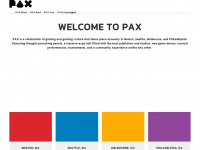 paxsite.com Webseite Vorschau