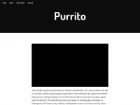 purrito.net Webseite Vorschau