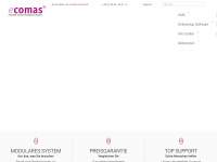 ecomas-cms.de Webseite Vorschau