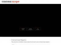 cinema-scope.com Webseite Vorschau